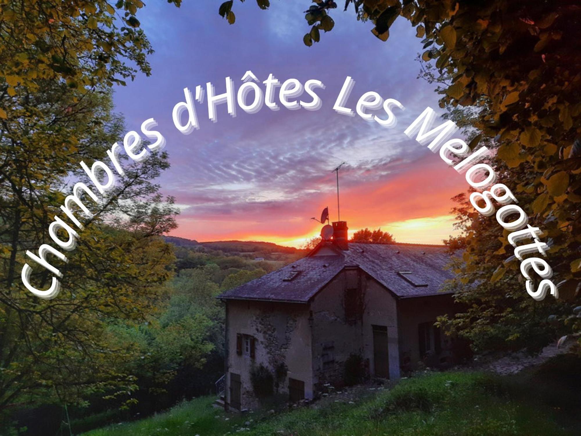 Chambres D'Hotes Les Melogottes Villapourcon Exterior photo